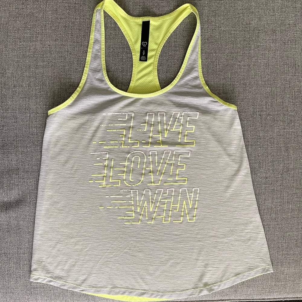 Athletic tank top